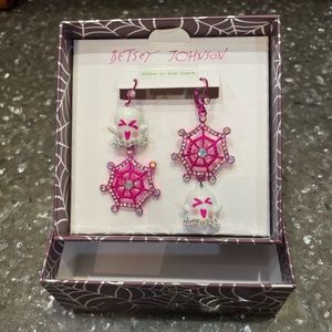 Betsey Johnson Halloween Earrings
